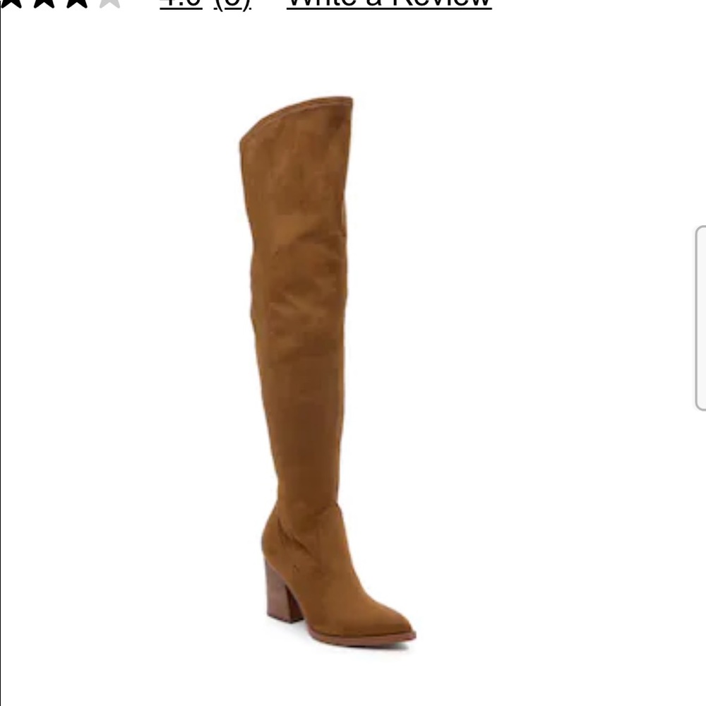 NEW Marc Fisher over the knee suede boot